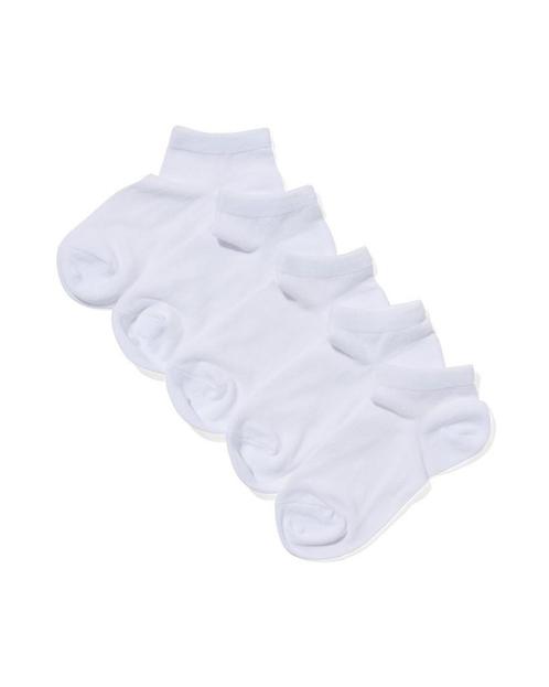 HEMA 5-pak kinder enkelsokken wit, Kinderen en Baby's, Kinderkleding | Overige, Nieuw, Verzenden