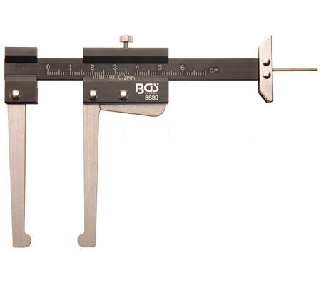 Bgs Technic Schuifmaat, remschijf dikte meter, Auto diversen, Autogereedschap, Verzenden