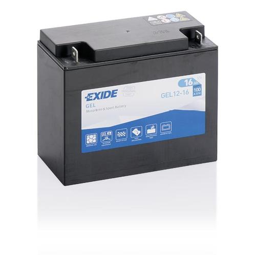 Exide GEL 12V accu | GEL12-16 | 12V 16Ah, Auto-onderdelen, Accu's en Toebehoren, Ophalen of Verzenden