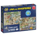 Jumbo 19001 Jan van Haasteren De Storm & Safari 2in1 1000 st, Hobby en Vrije tijd, Denksport en Puzzels, Verzenden, Nieuw
