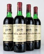 1982 La Rioja Alta, Viña Arana - Rioja Reserva - 4 Flessen, Nieuw
