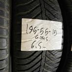 2 x Goodyear 195-55-15 4 Seizoenbanden 6,5mm, Gebruikt, 15 inch, Ophalen of Verzenden, All Season