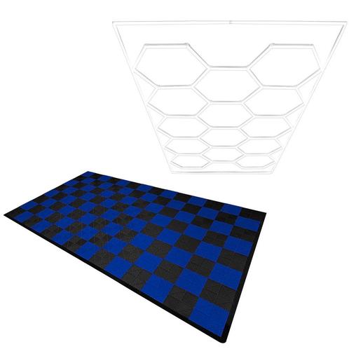 Hexagon LED-Verlichting & Geventileerde Garagevloertegels, Doe-het-zelf en Verbouw, Ventilatie en Afzuiging, Verzenden