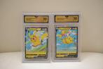 Pokémon - 2 Graded card - Pikachu - GG 10, Hobby en Vrije tijd, Verzamelkaartspellen | Pokémon, Nieuw