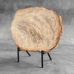 Prachtig stukje versteend hout op een op maat gemaakte