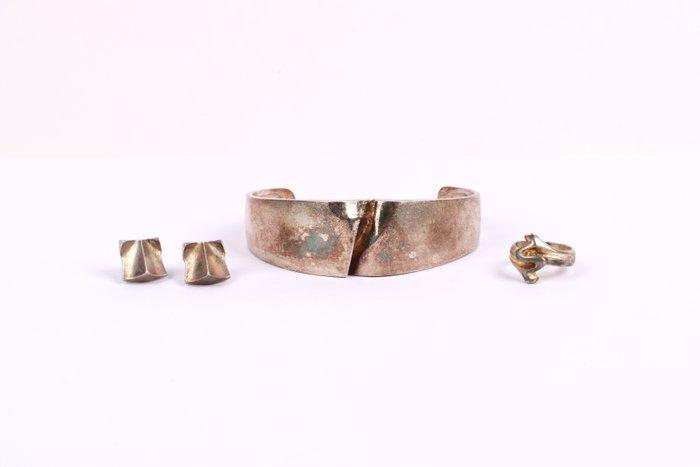 3-delige sieradenset Zilver - Lapponia Darina 1977, Sieraden, Tassen en Uiterlijk, Antieke sieraden