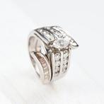 Ring - 14 karaat Witgoud - 1.26ct. tw. Diamant (Natuurlijk), Sieraden, Tassen en Uiterlijk, Ringen, Nieuw
