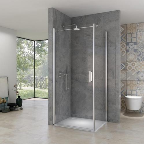 Douchecabine Hoek Van Rijn Products 90-92x90-92x200 cm, Doe-het-zelf en Verbouw, Sanitair, Douche, Nieuw, Chroom, Ophalen of Verzenden