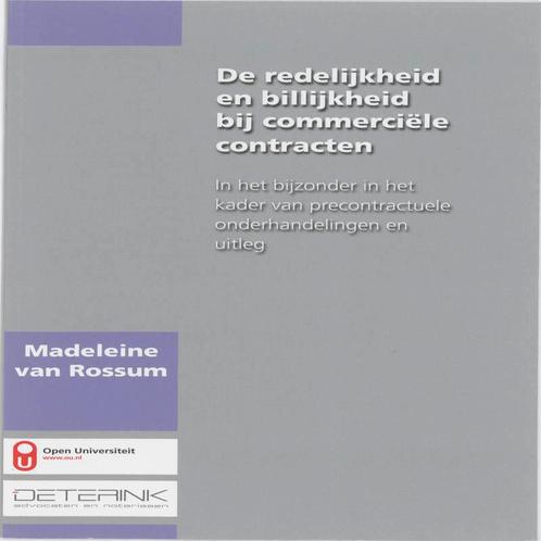 de redelijkheid en billijkheid bij commerciele contracten in, Boeken, Wetenschap, Zo goed als nieuw, Verzenden