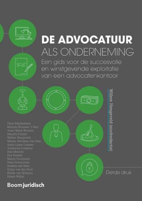 9789462127067 De advocatuur als onderneming, Boeken, Studieboeken en Cursussen, Nieuw, Verzenden