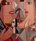 Olena Blinnikova (1963) - OIL PAINTING-Tourada-NO RESERVE