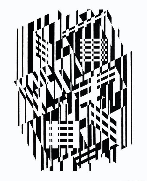 Victor Vasarely (1906-1997) - Linèaire, Antiek en Kunst, Antiek | Overige Antiek