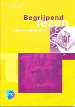 CITO Begrijpend Lezen antwoordenboek groep 7, Boeken, Schoolboeken, Verzenden, Nieuw