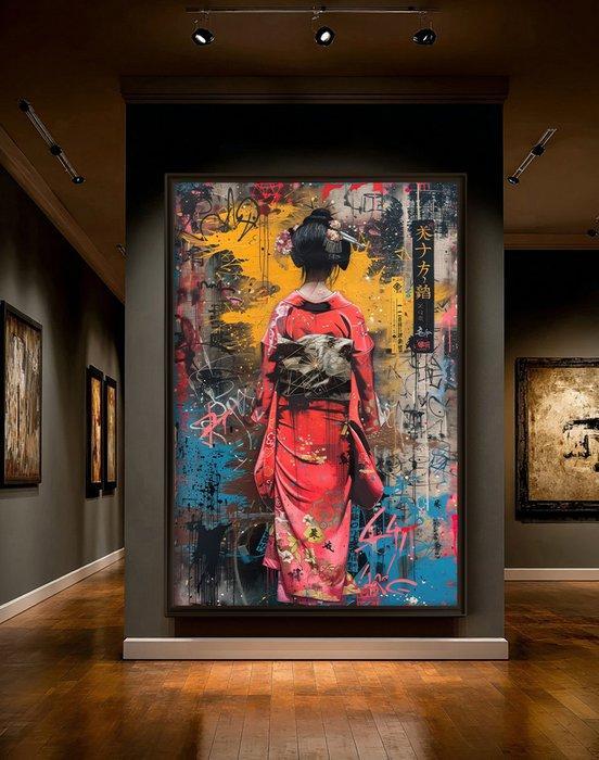 BJarco (1988) - Painted Departure Memory · XXL, Antiek en Kunst, Kunst | Designobjecten