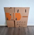 1,30 € per stuk, verhuisdozen incl. gratis levering, Doos, 50 tot 75 cm, Minder dan 35 cm, Zo goed als nieuw