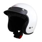 Redbike RB-720 retro jethelm wit | ECE 22.06, Verzenden, Nieuw met kaartje