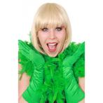 Groene verkleed veren boa 180 cm - Boa's, Ophalen of Verzenden, Nieuw