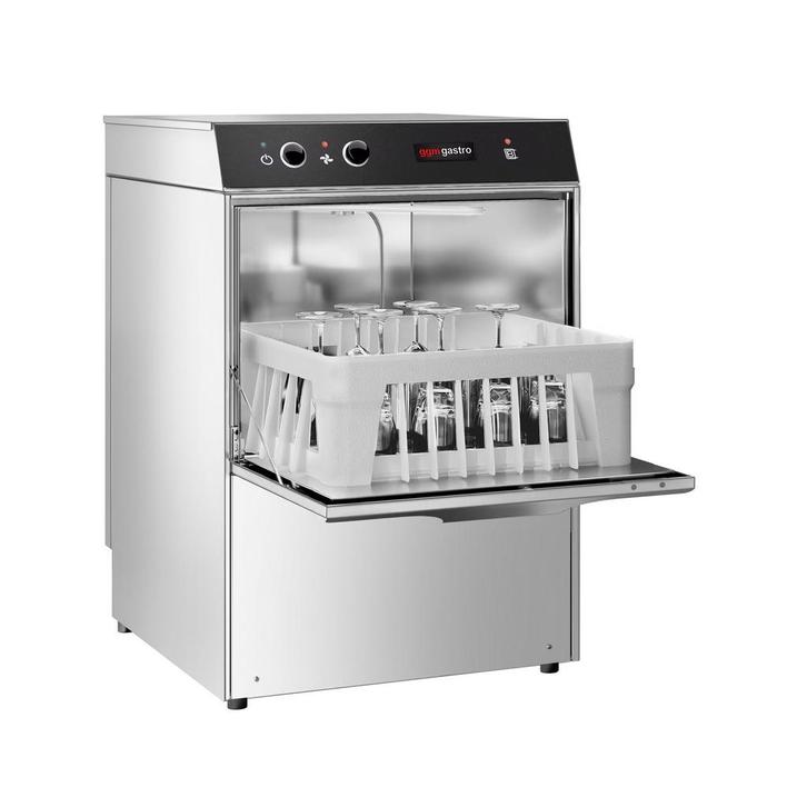 GGM Gastro | Glazenspoelmachine - Handmatig - 2,97 kW - met, Witgoed en Apparatuur, Wasmachines, Nieuw, Verzenden