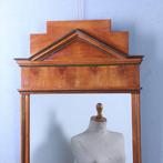 Blonde Kersenhouten Empire spiegel ca 1810 No231625 Hoogte 1, Antiek en Kunst, Ophalen of Verzenden