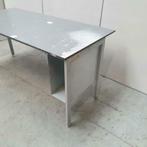Stalen werkbank werktafel met trespa blad 180x81x80 cm