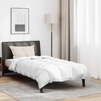 vidaXL Dekbed Set met kussen 2 pcs Wit 155 x 200 cm Dons, Huis en Inrichting, Verzenden, Nieuw, Wit