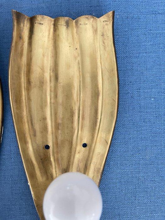 Wandkandelaar (3) - Messing, Antiek en Kunst, Curiosa en Brocante