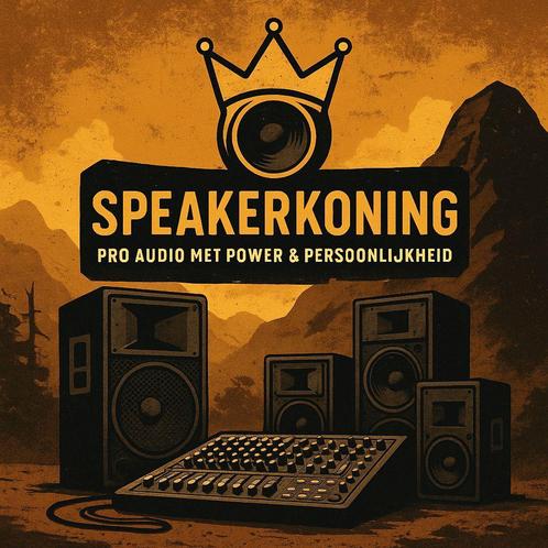 Speakerkoning is de goedkoopste partner NL en Belgie !, Muziek en Instrumenten, Speakers, Apparatuur, Instrument, Zang of Spraak