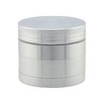 Kruidengrinder Aluminium Anodised, 4-delig, Ø38 mm  Zilver, Ophalen of Verzenden, Nieuw