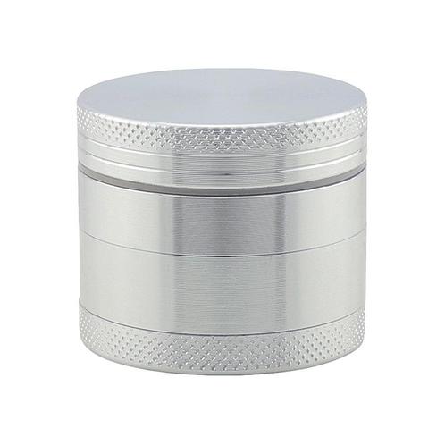 Kruidengrinder Aluminium Anodised, 4-delig, Ø38 mm  Zilver, Verzamelen, Rookartikelen, Aanstekers en Luciferdoosjes, Nieuw, Ophalen of Verzenden