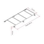 Fiamma Roof Rail Ducato Deep Black 05808A01A, Ophalen of Verzenden, Nieuw