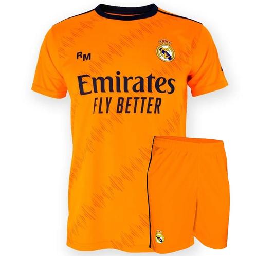 Kingdo Real Madrid Voetbaltenue Uit - 2024-2025 - Kind, Sport en Fitness, Voetbal, Nieuw, Verzenden