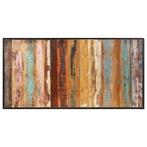 Eettafel 160 cm massief gerecycled hout (Interieur)