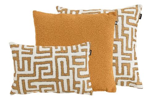Hartman sierkussenset - Otis Yellow/Estelle Camel - 3 st., Tuin en Terras, Tuinmeubel-accessoires, Nieuw, Verzenden