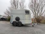 Böckmann Comfort 2-paards trailer ALU bodem en zadelkamer!, Ophalen, Gebruikt, Aluminium, 2-paards trailer