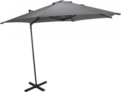 Parasol Hangend 270 cm Lichtgrijs, Tuin en Terras, Parasols, Ophalen of Verzenden