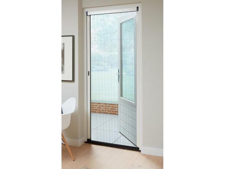 Bruynzeel S900 - Plissé Hordeur - Aluminium - Wit - 96x236, Huis en Inrichting, Overige Huis en Inrichting, Nieuw, Verzenden