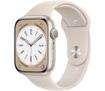 Apple Watch Series 8 45mm Zilver Zilver met GARANTIE & ve..., Telecommunicatie, Mobiele telefoons | Apple iPhone, Ophalen of Verzenden