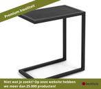 Spinder Daniel Divani bijzettafel staal zwart, Huis en Inrichting, Ophalen of Verzenden, Nieuw, Overige materialen