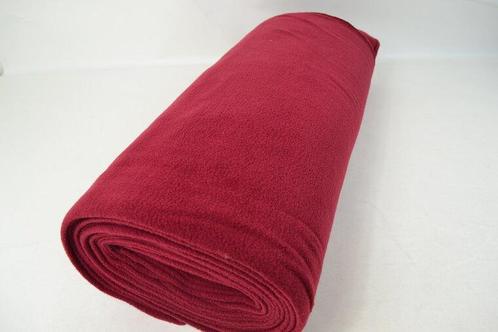 Polar Fleece Bordeaux, Hobby en Vrije tijd, Stoffen en Lappen, Verzenden