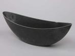 Bootschaal groot halfhoog Basic Grey 39x12x13 cm, Ophalen of Verzenden, Nieuw