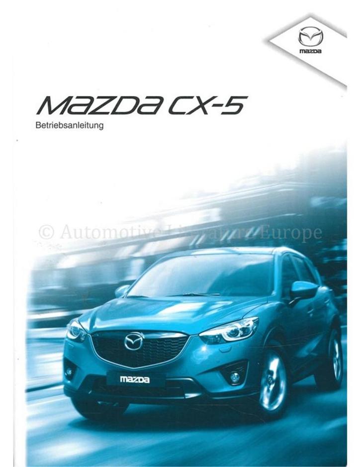 2015 MAZDA CX-5 INSTRUCTIEBOEKJE DUITS, Auto diversen, Handleidingen en Instructieboekjes