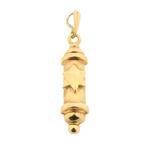 Vintage gouden Mezoeza hanger (vintage gouden hanger), Sieraden, Tassen en Uiterlijk, Ophalen of Verzenden, Gebruikt, Goud, Overige merken