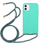 iPhone 11 Crossbody TPU Hoesje met Koord Mint, Telecommunicatie, Mobiele telefoons | Hoesjes en Frontjes | Apple iPhone, Ophalen of Verzenden