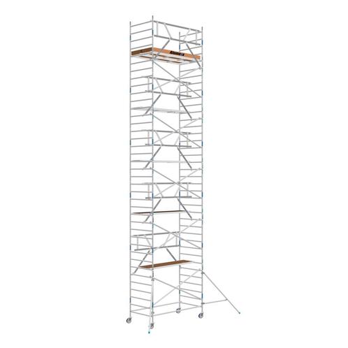 ALX rolsteiger 135 x 12,2m WH met AGS voorloopleuning, Doe-het-zelf en Verbouw, Steigers, Rolsteiger of Kamersteiger, Nieuw, Verzenden