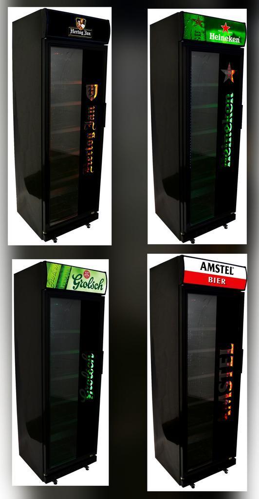 Amstel, Heineken, Grolsch, Hertog Jan koelkast BlackLine+, Witgoed en Apparatuur, Koelkasten en IJskasten, Nieuw, Verzenden