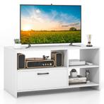 Tweedekans | Coast TV-Kast Lowboard 104,5 x 51,5 x 52 cm Wit, Huis en Inrichting, Woonaccessoires | Overige, Ophalen of Verzenden
