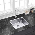 Spoelbak | Wasbak | Gootsteen | 59x44x20cm | RVS | Zilver, Huis en Inrichting, Keuken | Keukenelementen, Verzenden, Nieuw