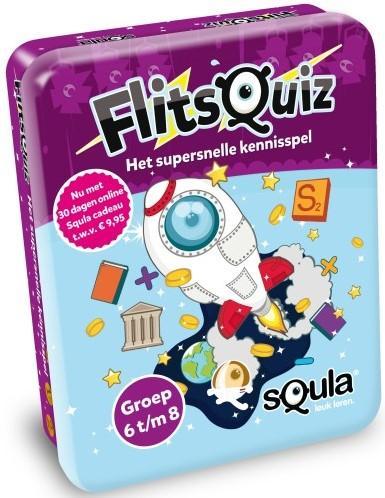 Squla Flitsquiz (Groep 6 t/m 8) | Identity Games -, Kinderen en Baby's, Speelgoed | Educatief en Creatief, Nieuw, Verzenden