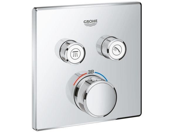 Veiling - Grohe inbouwthermostaat met 2 functies Smartcontro, Doe-het-zelf en Verbouw, Sanitair