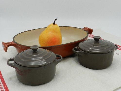 Le Creuset - Enzo Mari - Ovenschaal - Geëmailleerd gietijzer, Antiek en Kunst, Antiek | Keukenbenodigdheden